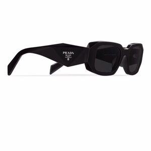 Prada Sculpt Reo Irregular Rounded in Black
